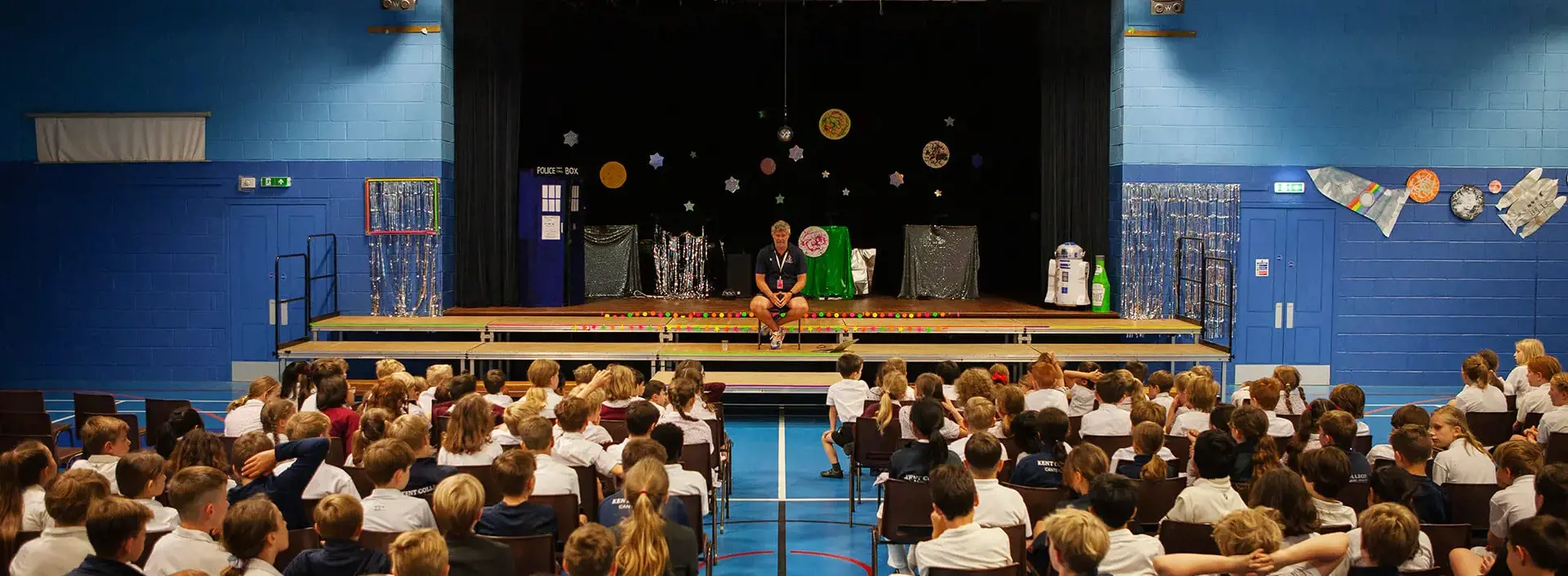 Assembly at Kent College Junior School