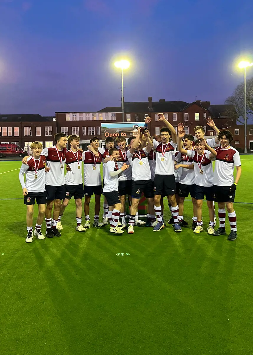 The Frank Mason Hockey Tournament, a boys’ hockey tournament played with local schools every year, was hosted at Kent College on Thursday, 1st February 2024