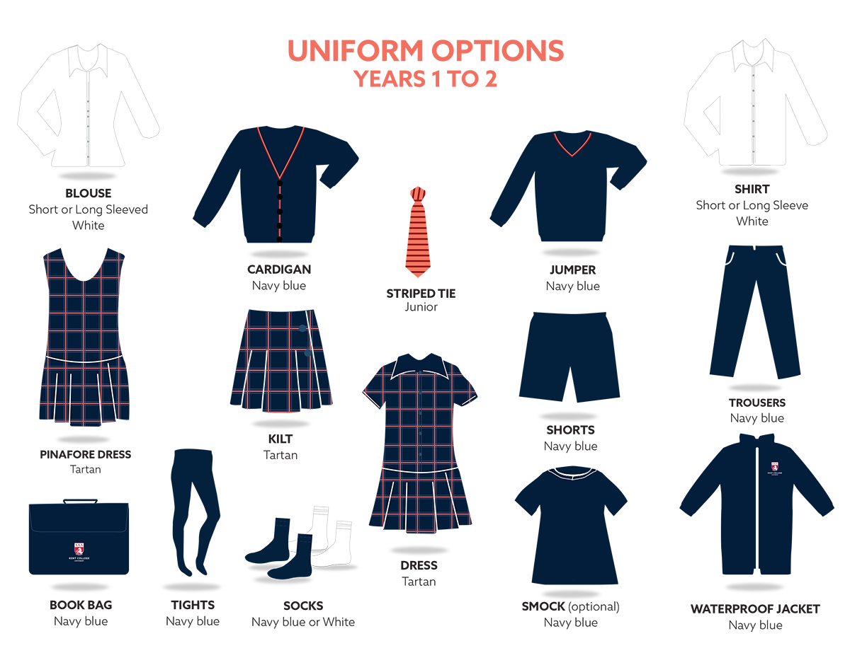 Years 1 - 2 Uniform graphic
