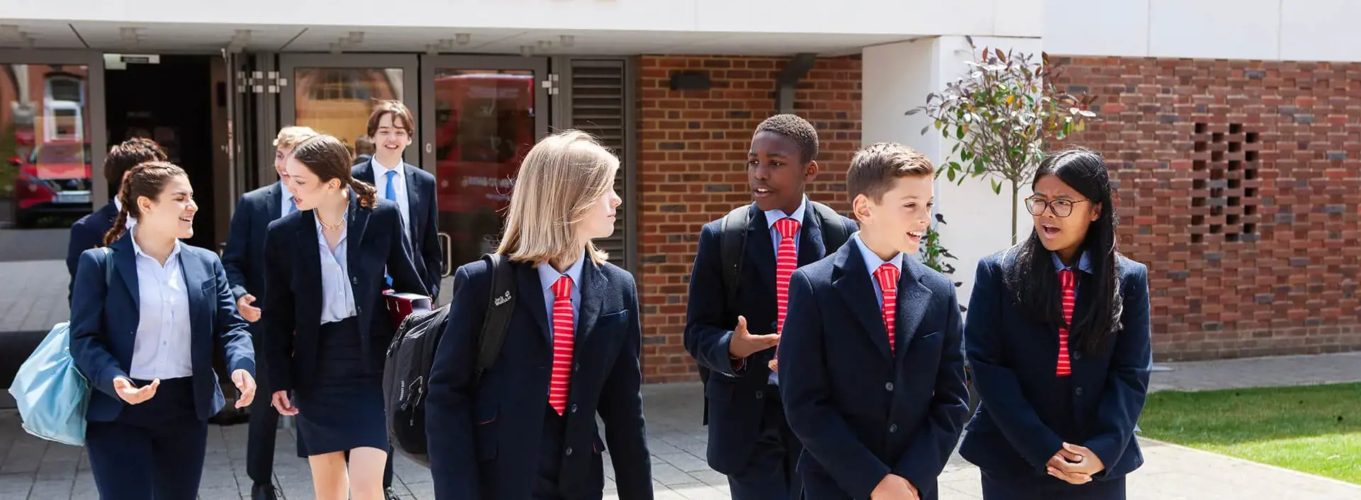 Kent College Canterbury pupils at The Great Hall