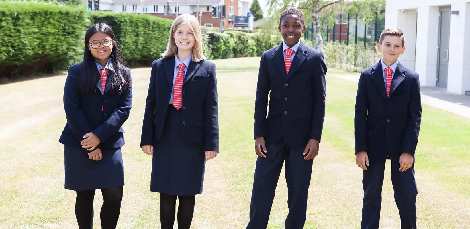 Senior school pupils at Kent College Canterbury