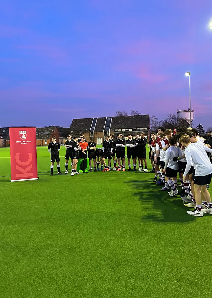 The Frank Mason Hockey Tournament, a boys’ hockey tournament played with local schools every year, was hosted at Kent College on Thursday, 1st February 2024